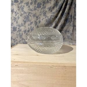 Vintage Avon Fostoria Crystal Soap Dish Mother's Day 1977